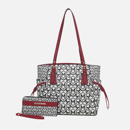 MKF Collection by Mia K. - Pauline Tote Bag and Set