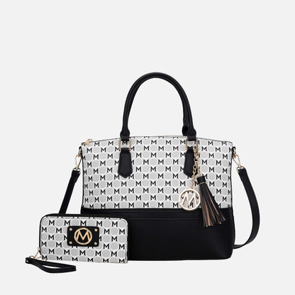 MKF Collection by Mia K. - Saylor Tote Bag and Wallet Set