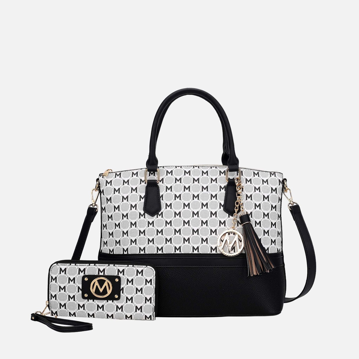 MKF Collection by Mia K. - Saylor Tote Bag and Wallet Set