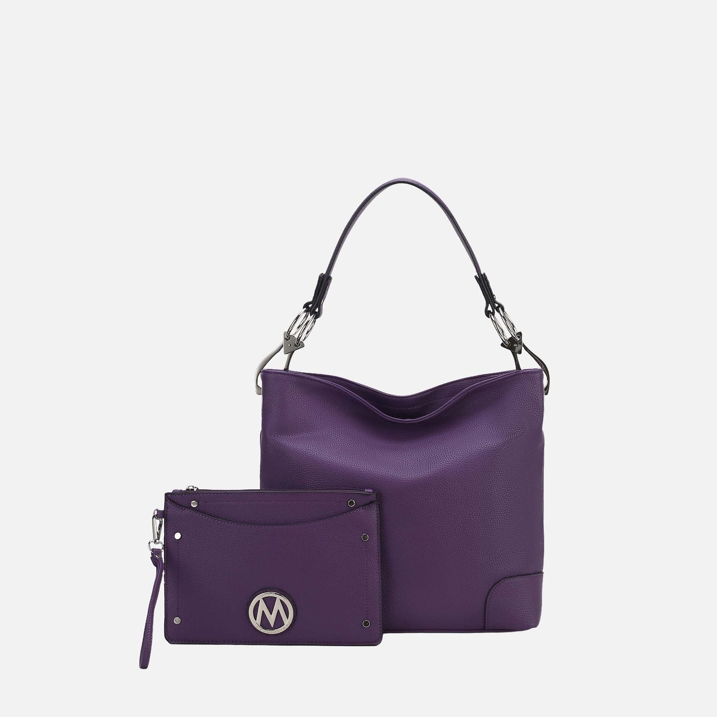 MKF Collection by Mia K. - Viviana Hobo Bag and Wristlet Set