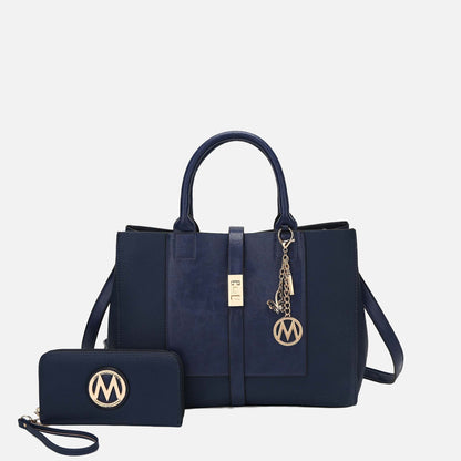 MKF Collection by Mia K. - Yola Shoulder Bag and Wallet Set