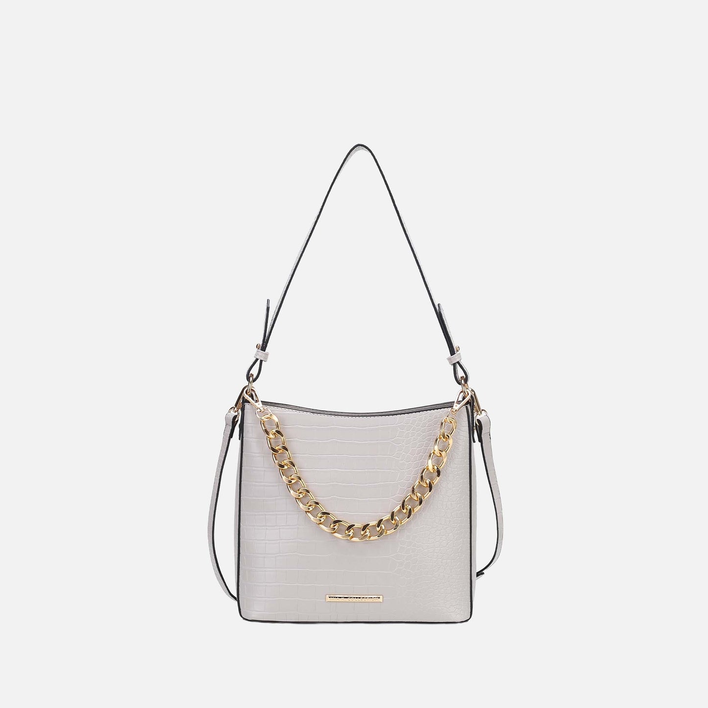 MKF Collection by Mia K. - Bizzy Embossed Shoulder Bag