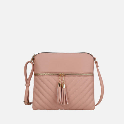 MKF Collection by Mia K. - Winnie Quilted Crossbody