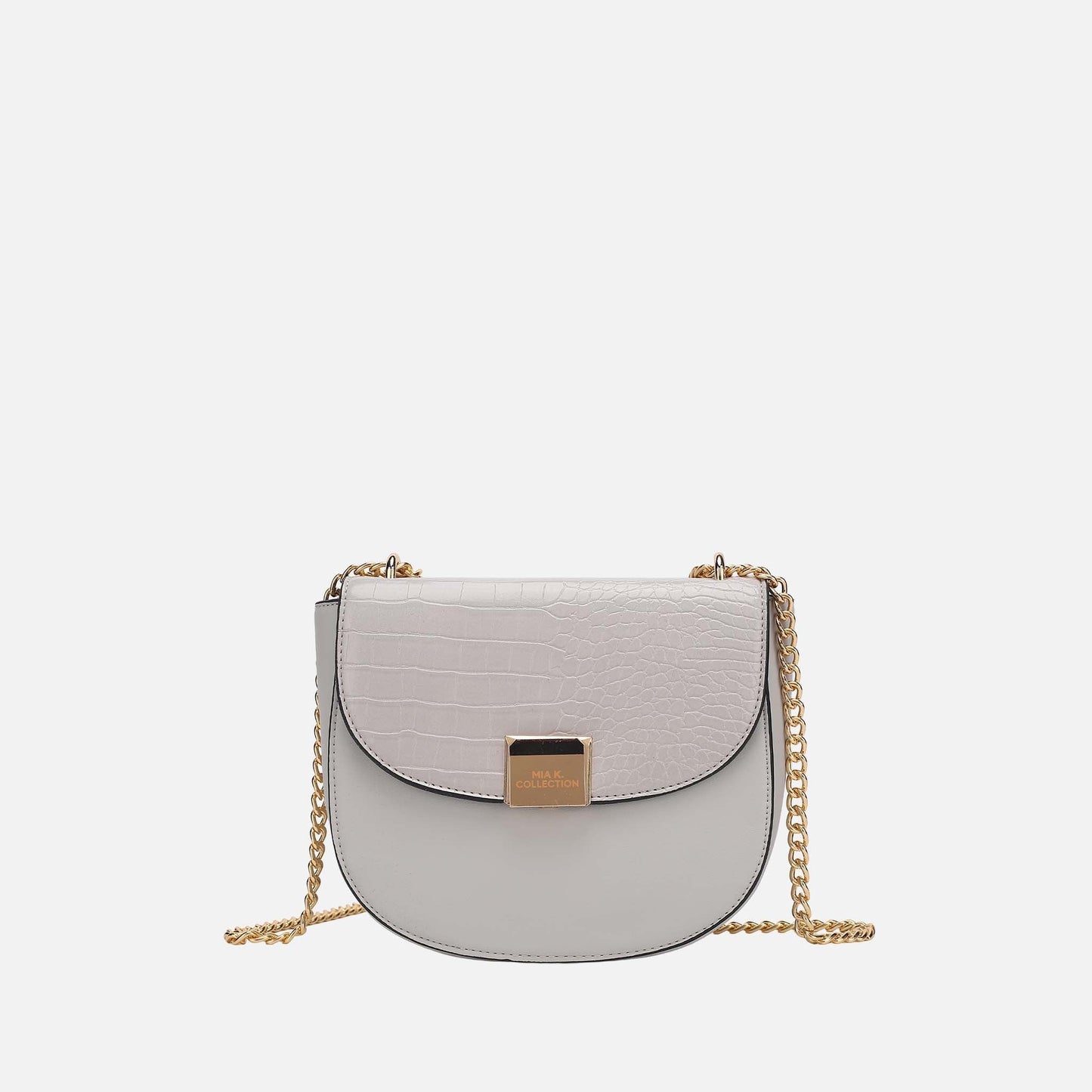MKF Collection by Mia K. - Brooklyn Embossed Crossbody Bag