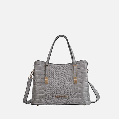 MKF Collection by Mia K. - Aurelia Embossed Shoulder Bag