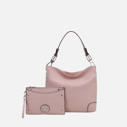 MKF Collection by Mia K. - Viviana Hobo Bag and Wristlet Set