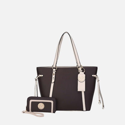 MKF Collection by Mia K. - Kioea Tote Bag and Set
