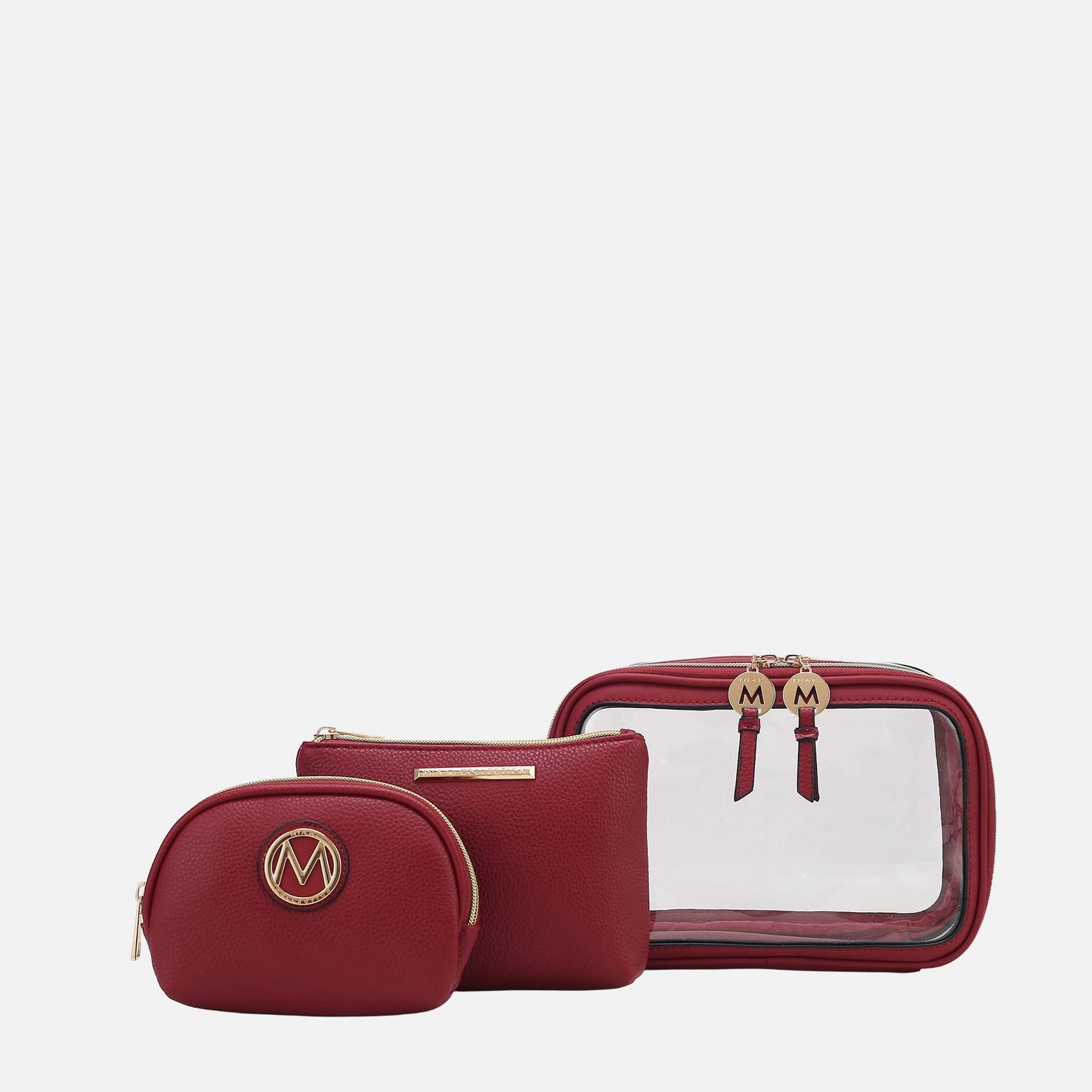 MKF Collection by Mia K. - Laura Cosmetic Case and Set