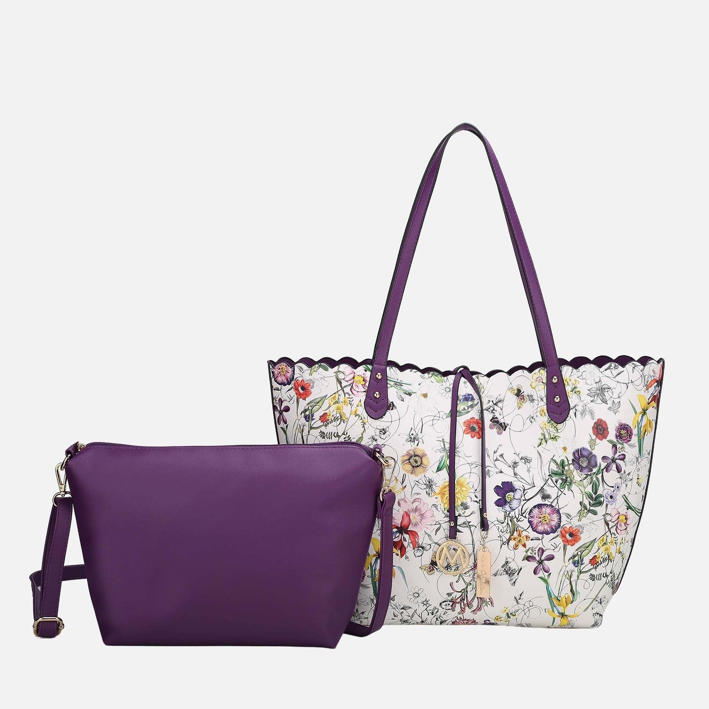 MKF Collection by Mia K. - Danielle Tote Bag and Set