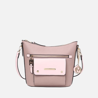 MKF Collection by Mia K. - Serenity Color Block Shoulder Bag