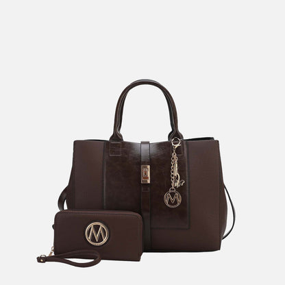 MKF Collection by Mia K. - Yola Shoulder Bag and Wallet Set