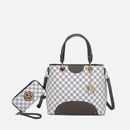 MKF Collection by Mia K. - Gabriella Handbag and Wallet Set