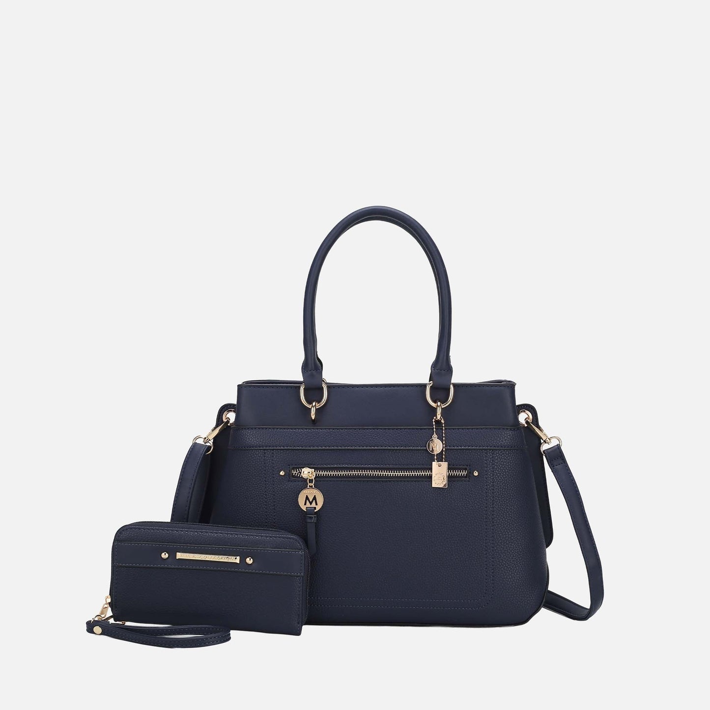 MKF Collection by Mia K. - Gardenia Tote Bag and Wallet Set