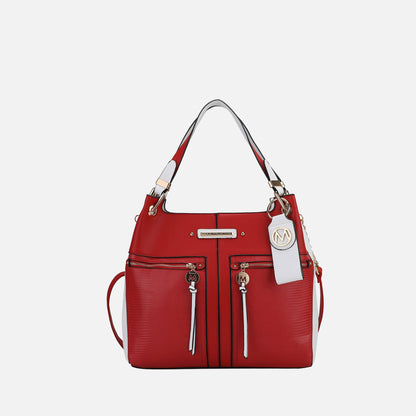 MKF Collection by Mia K. - Sofia Tote with Keyring
