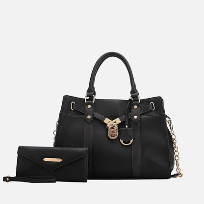 MKF Collection by Mia K. - Christine l Shoulder and Wallet Set