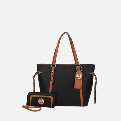 MKF Collection by Mia K. - Kioea Tote Bag and Set