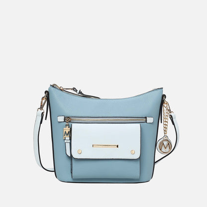 MKF Collection by Mia K. - Serenity Color Block Shoulder Bag