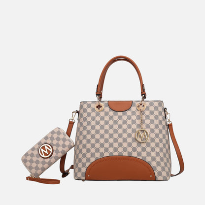 MKF Collection by Mia K. - Gabriella Handbag and Wallet Set