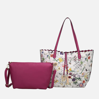 MKF Collection by Mia K. - Danielle Tote Bag and Set