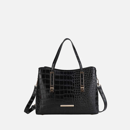 MKF Collection by Mia K. - Aurelia Embossed Shoulder Bag