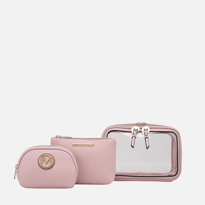 MKF Collection by Mia K. - Laura Cosmetic Case and Set