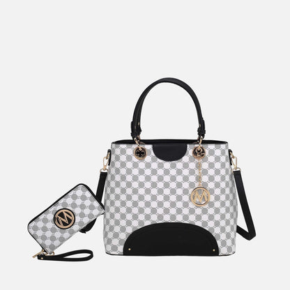 MKF Collection by Mia K. - Gabriella Handbag and Wallet Set