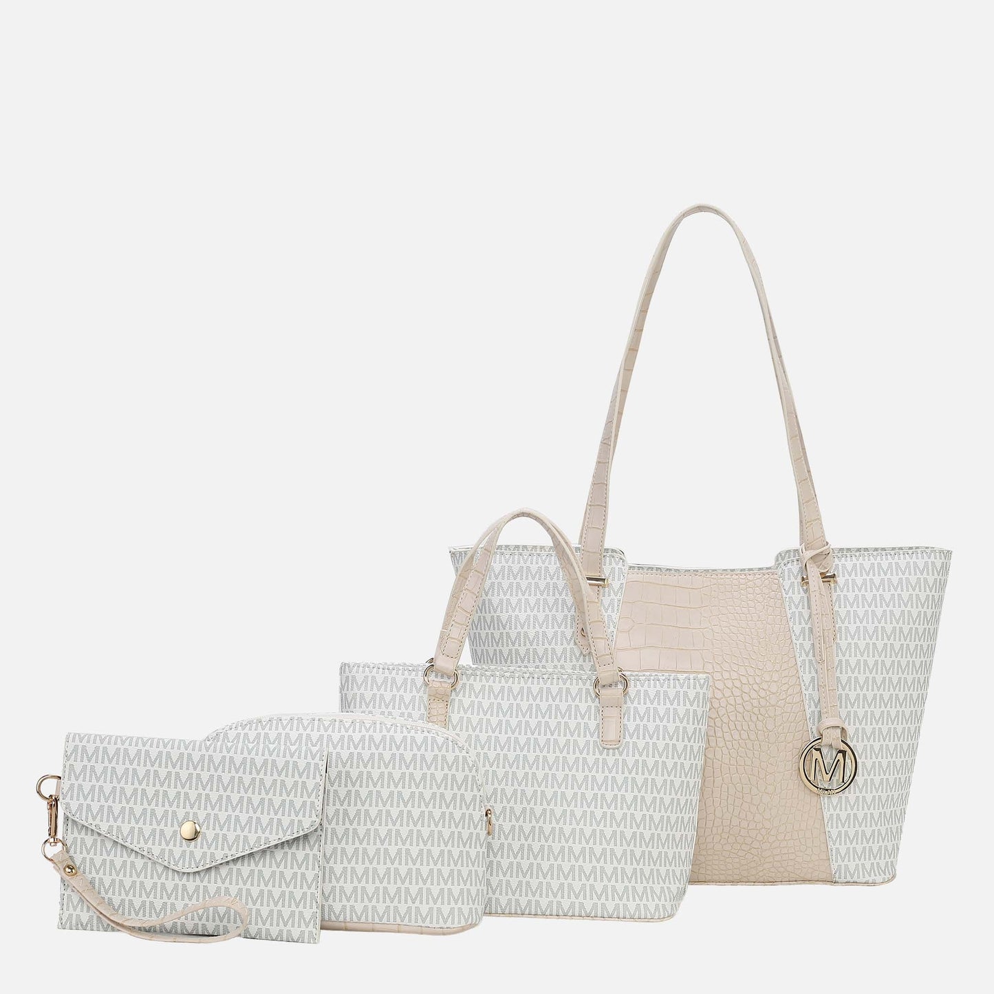 MKF Collection by Mia K. - Lippa M Signature Tote and Set