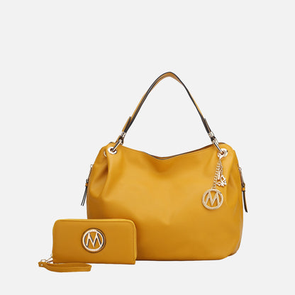 MKF Collection by Mia K. - Fabienne Hobo Bag and Wallet Set