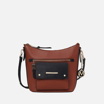 MKF Collection by Mia K. - Serenity Color Block Shoulder Bag