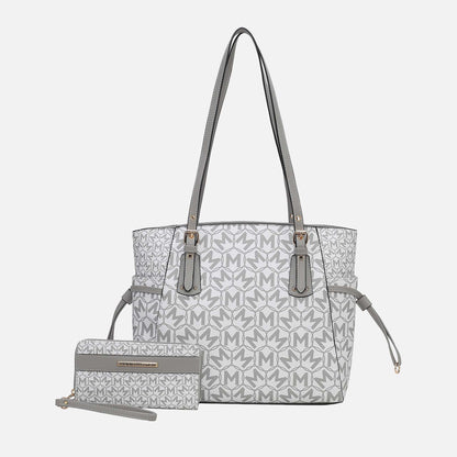 MKF Collection by Mia K. - Pauline Tote Bag and Set