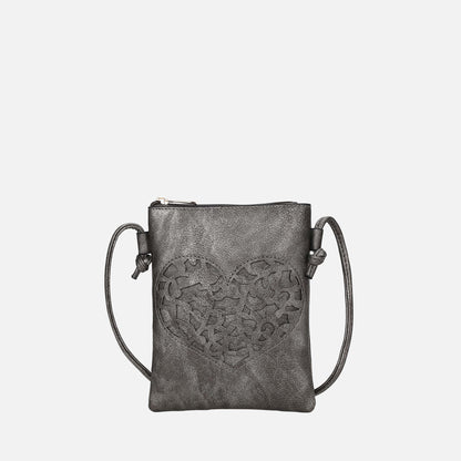 MKF Collection by Mia K. - Heartly Crossbody Bag
