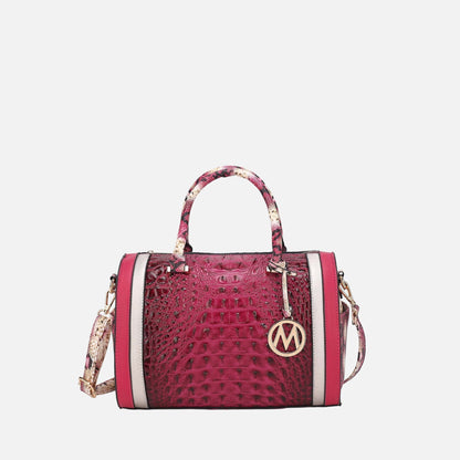 MKF Collection by Mia K. - Eleanor Embossed Shoulder Bag