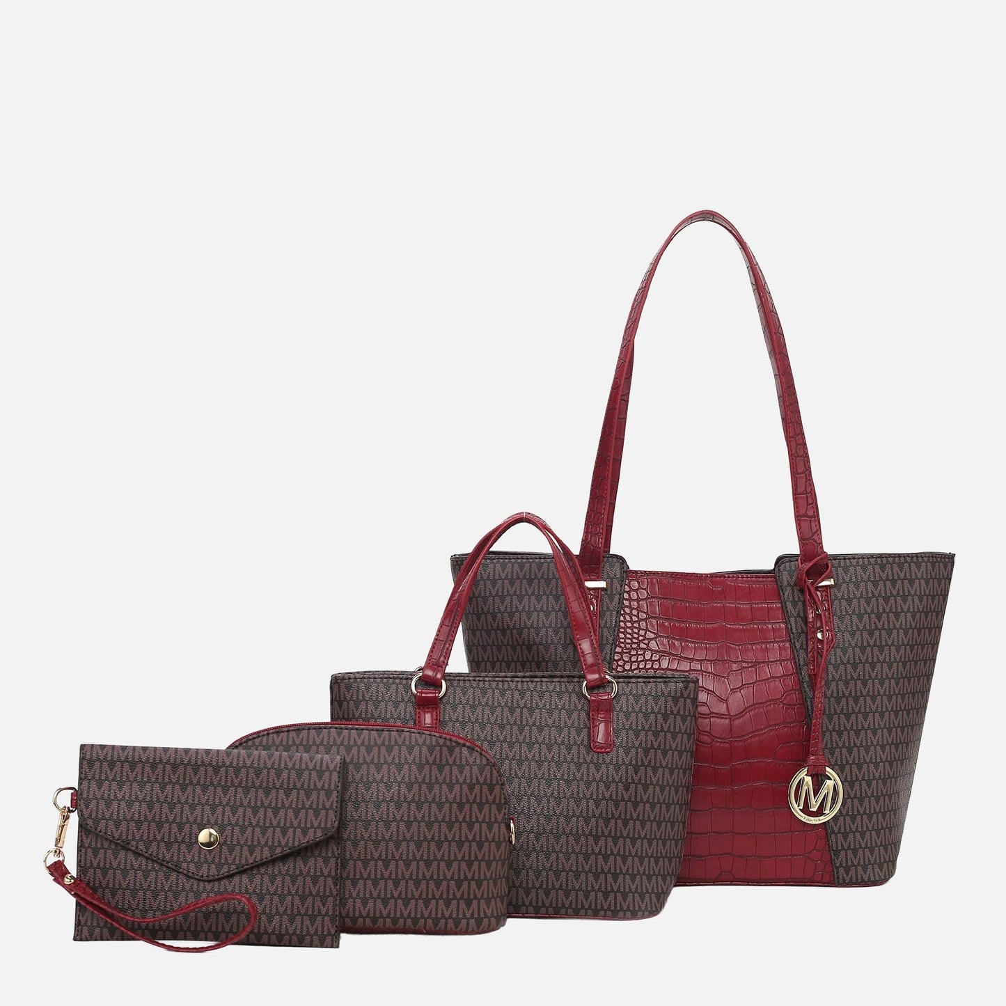 MKF Collection by Mia K. - Lippa M Signature Tote and Set