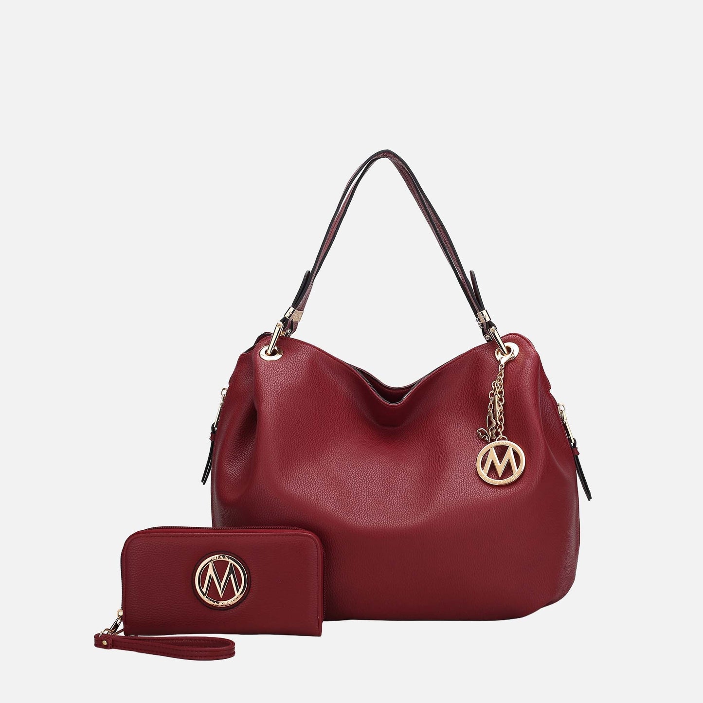 MKF Collection by Mia K. - Fabienne Hobo Bag and Wallet Set