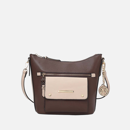 MKF Collection by Mia K. - Serenity Color Block Shoulder Bag