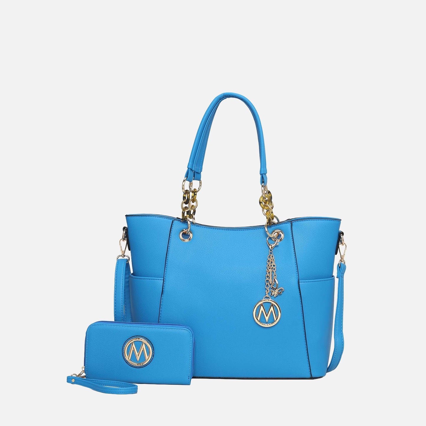 MKF Collection by Mia K. - Bonita Tote Bag and Wallet Set