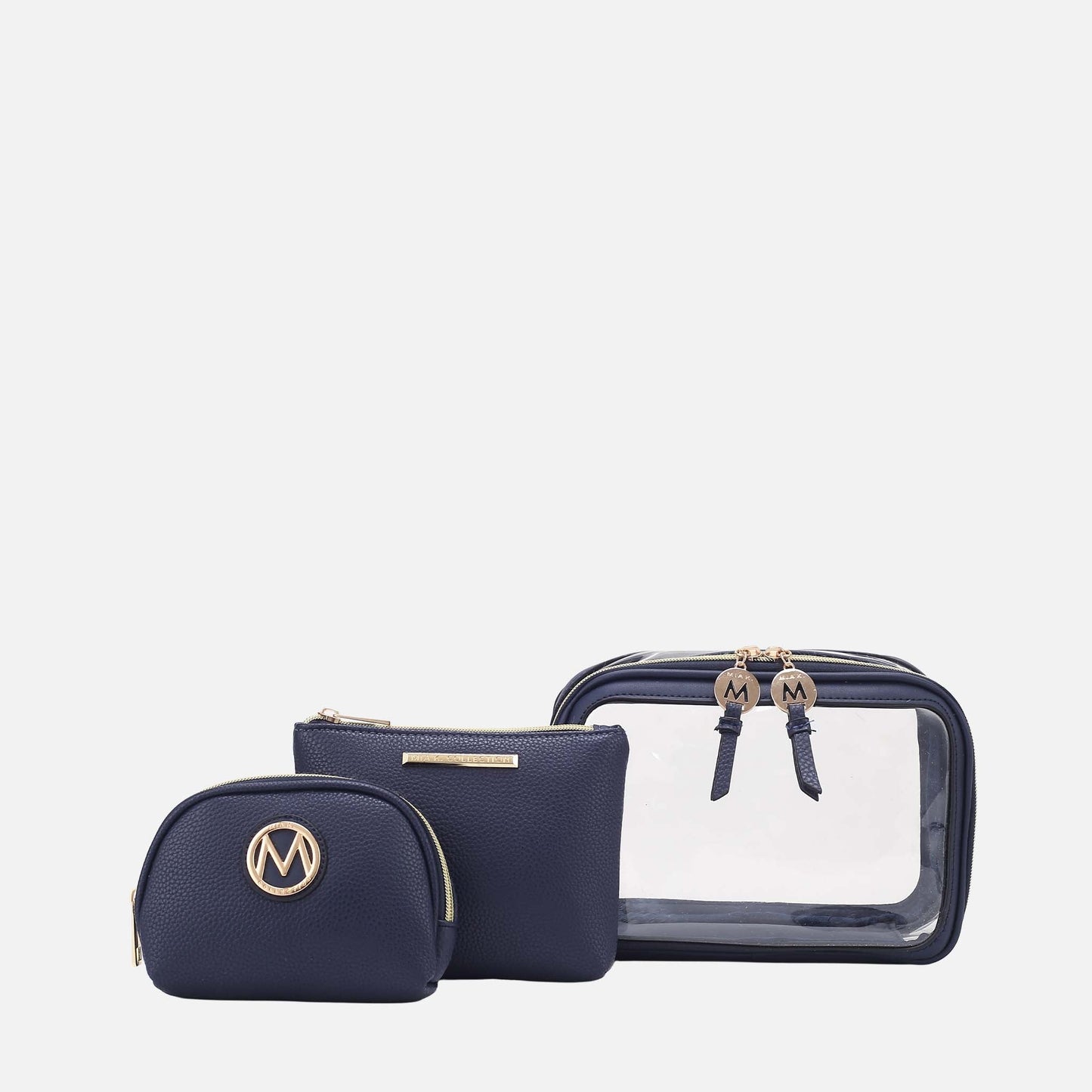 MKF Collection by Mia K. - Laura Cosmetic Case and Set