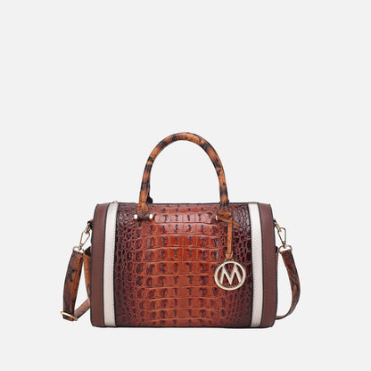 MKF Collection by Mia K. - Eleanor Embossed Shoulder Bag