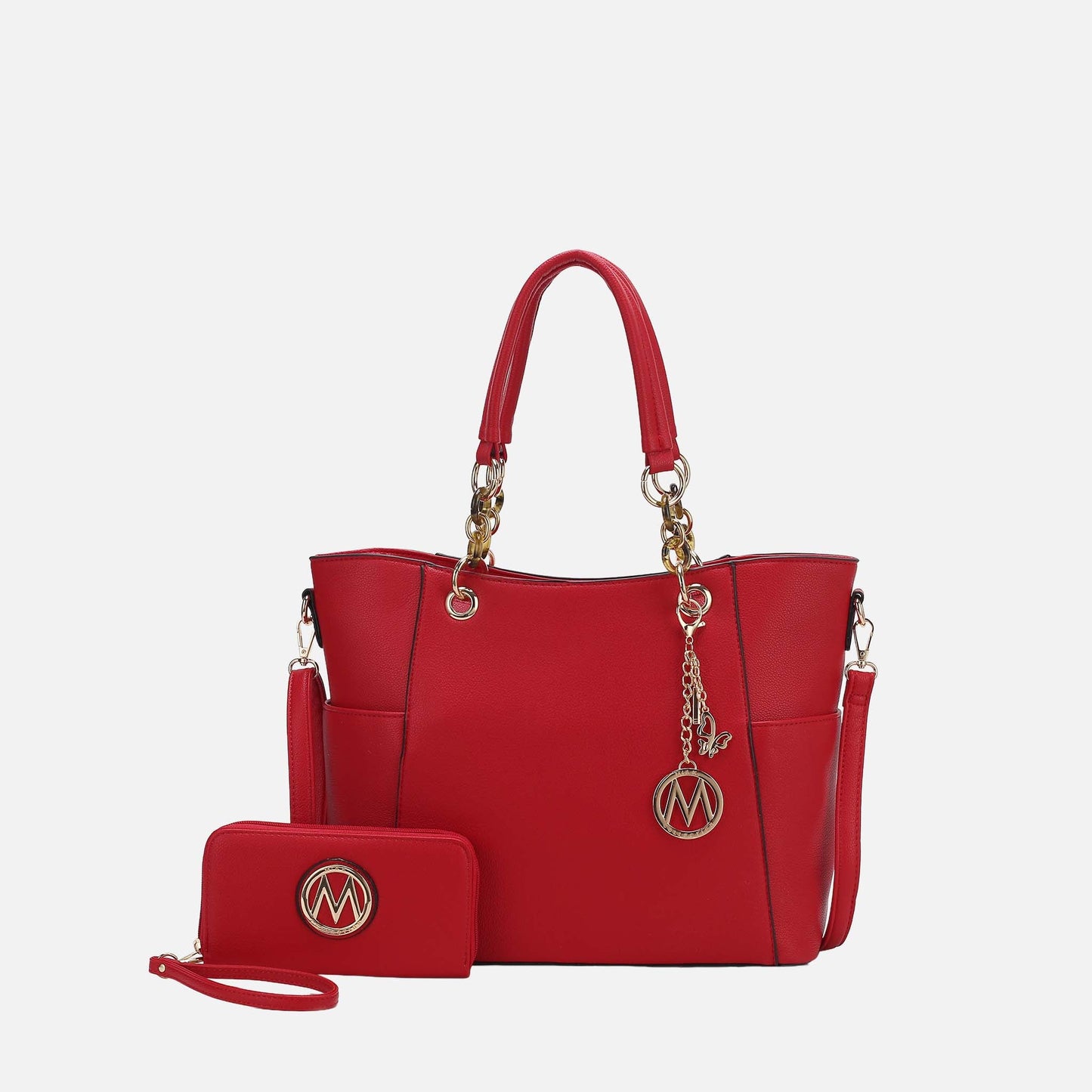 MKF Collection by Mia K. - Bonita Tote Bag and Wallet Set