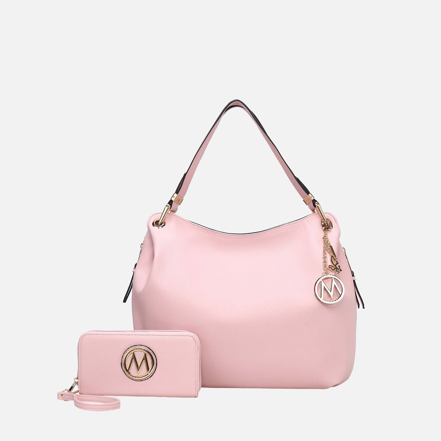 MKF Collection by Mia K. - Fabienne Hobo Bag and Wallet Set