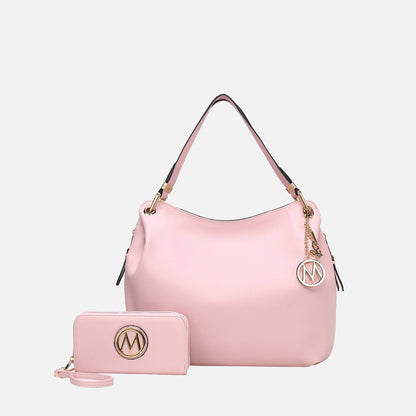 MKF Collection by Mia K. - Fabienne Hobo Bag and Wallet Set