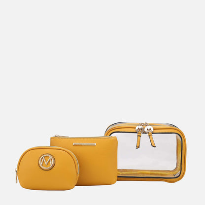 MKF Collection by Mia K. - Laura Cosmetic Case and Set