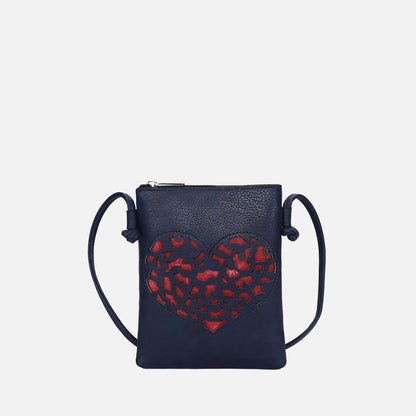 MKF Collection by Mia K. - Heartly Crossbody Bag