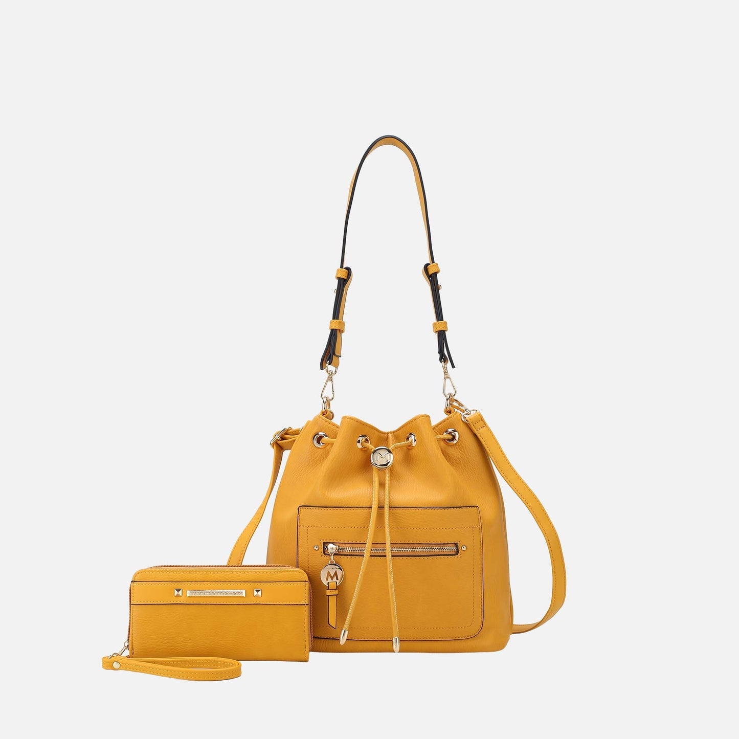 MKF Collection by Mia K. - Larissa Bucket Bag and Wallet Set