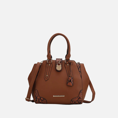 MKF Collection by Mia K. - Lorena Embossed Shoulder Bag