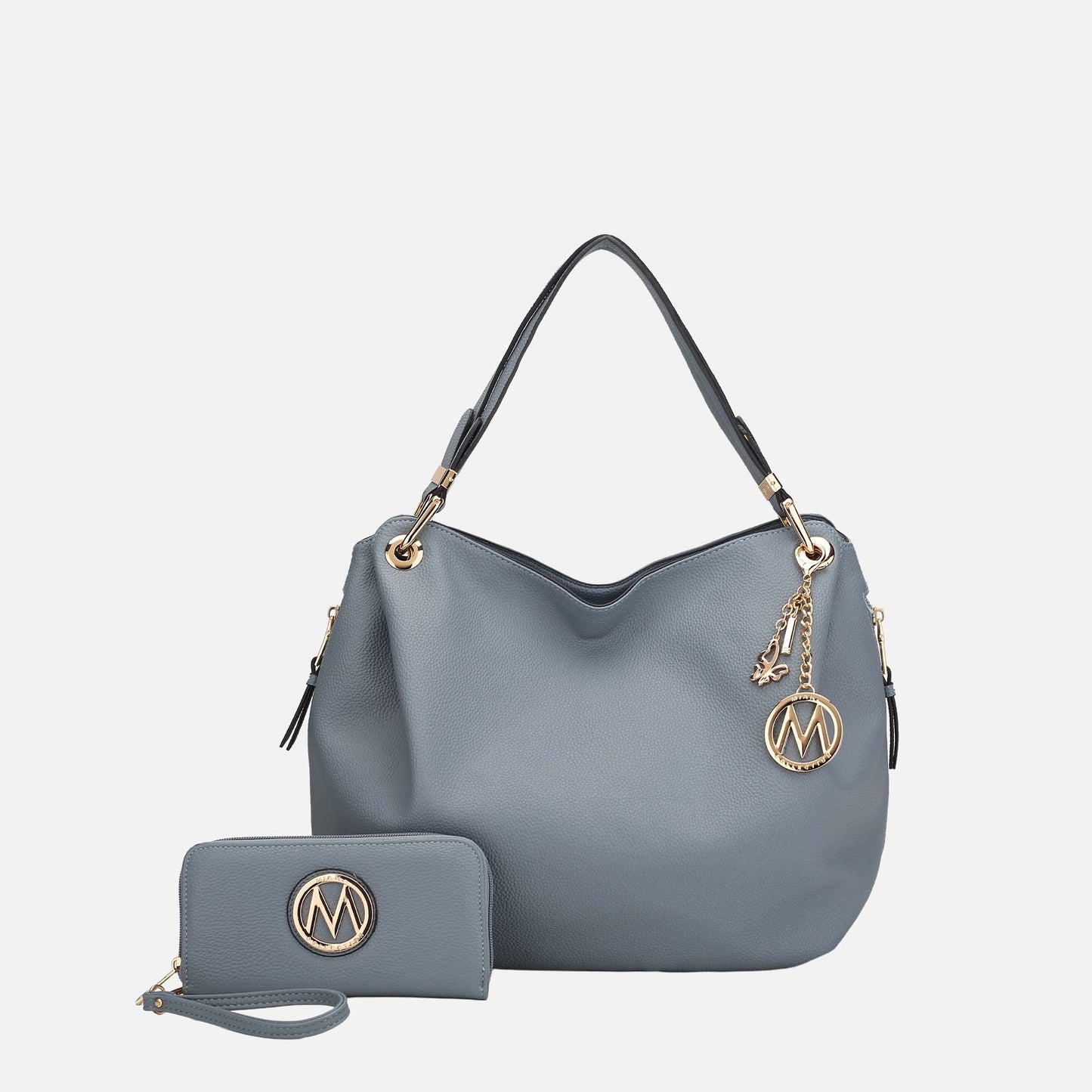 MKF Collection by Mia K. - Fabienne Hobo Bag and Wallet Set