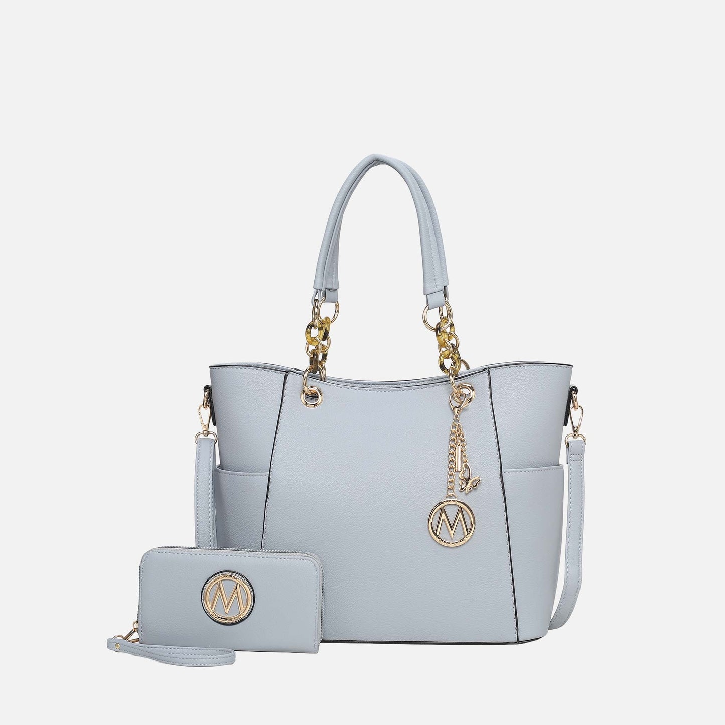MKF Collection by Mia K. - Bonita Tote Bag and Wallet Set