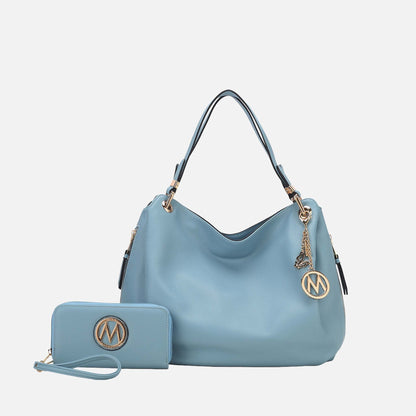 MKF Collection by Mia K. - Fabienne Hobo Bag and Wallet Set