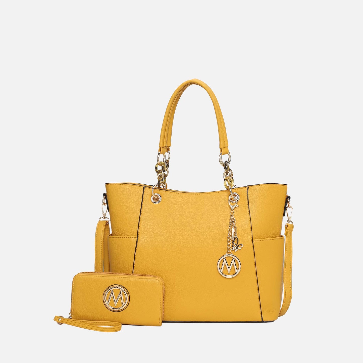 MKF Collection by Mia K. - Bonita Tote Bag and Wallet Set