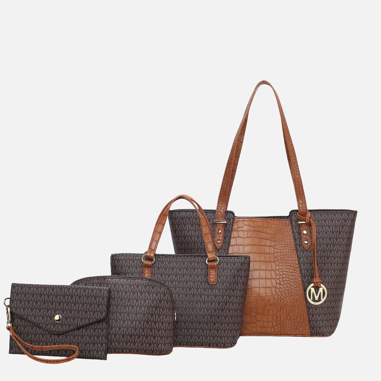 MKF Collection by Mia K. - Lippa M Signature Tote and Set